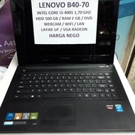 Laptop Lenovo Core i3 4005u