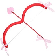VALICLUD Amor Bow and Arrow Set Made of Foam 45 x 2 2 cm Red Valentine's Day Costume Accessory for C