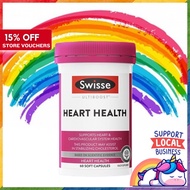 [Crazy Sale] [Exp 11/24] Swisse Ultiboost Heart Health 60 Capsules | Support Heart Health | Lowers Cholesterol
