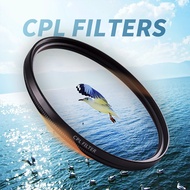 Universal 37/39/40.5/43/46/49/52/55/58/62/67/72/77/82/86/95/105mm CPL Polarizer Filter for All Camer