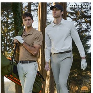 [ANDAR] AIRY FIT Men's Polo T-shirts (LONG)