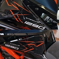 For 1290 R SuperDuke 2022-2023 3D Epoxy Resin Sticker Fuel Tank Side Protection Kit 1290 SuperDuke R
