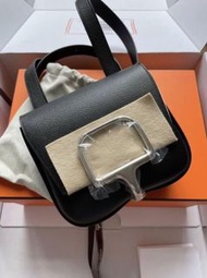 HERMES Della cavalleria mini Epsom PHW