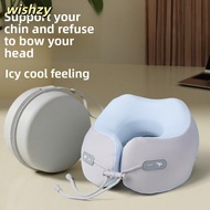 WISHZY U-shaped Pillow, Ergonomic Memory Foam Neck Pillow, High Quality Portable Cervical Pillow Ult