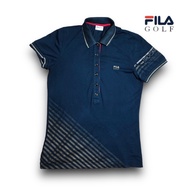Kaos Polo Dry Wanita FIL4 GOLF Shirt 60x42 Branded Second Preloved