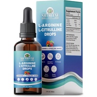 L-Arginine L-Citrulline Cecair, L-Arginine untuk Lelaki dengan Boron dan Zink, Suplemen L-Arginine L