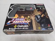 【PS】收藏出清 SONY 硬體周邊 namco 光線槍 GUNCON 火線危機 同梱限定版 正版 日版 盒裝現況品 B