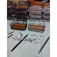 Federal Universal Folding MTB Bike Basket Universal Thick Iron Bike Basket/