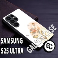 Glossy Case Samsung S25 Ultra/GC11 FLOWER Motif/softcase Samsung S25 Ultra/casing Samsung S25 Ultra