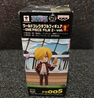 แมวทอง WCF Sanji One Piece Film Z FZ005 Lot.JP โมเดลวันพีช ซันจิ