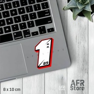 Sticker Sticker 1 Jorge Martin 2025 10cm