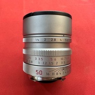 95% Leica Summilux-M 50mm f1.4 ASPH 50 1.4 11892 silver