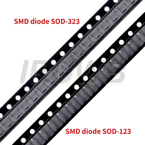 100pcs Schottky diodes SMD diode 0805 SOD-123 1N5819 1N4007 1N4148 SOD123 SOD-323 1206 1N4148WS 1N58