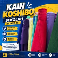 Kain Koshibo Bidang 45 – Kain Uniform Sekolah Lembut & Mudah Jahit