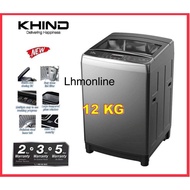 KHIND MIDEA 10.5KG / 12KG / 12.5KG / 16KG  FULLY AUTO WASHING MACHINE MESIN BASUH