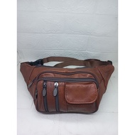 Genuine Leather Waist Bag Genuine Leather Shoulder Bag Genuine Leather Waistbag Men And Women