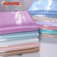 AD MORE Crystal Silk Satin - Luxury Polyester Fabric for Clothing & Wedding Decor