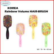 KOREA [EyeCandy] Rainbow Volume Hairbrush Styling