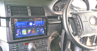 LEON BMW E46 9" FHD IPS 2.5D Android 10 1RAM 16GB Wifi GPS USB MP4 MKV Mirrir Link Bluetooth Player