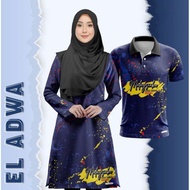 JK2 Baju Muslimah Labuh Couple Set Murah Dan Baju Lelaki Jersey El Adwa Tanah Tumpah Darahku Baju Merdeka Muslimah 2023 Malaysia Baju Jersi Muslimah Perempuan Lelaki Baju Jersey