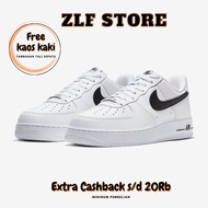 Sneakers NikeAIrForce 1 Low White Black BNIB Original Vietnam