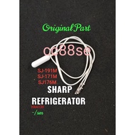 SHARP REFRIGERATOR DEFROST THERMISTOR DEFROST SENSOR SJ-191M SJ-171M SJ-176M SJ-175M ORIGINAL PART HXA133