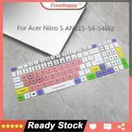 15.6'' Laptop Keyboard Cover Protector Skin For Acer Nitro 5 AN515-54-54W2 AN515-54-51M5 AN517-51-56YW Nitro 7 AN715-51 17.3''