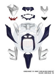 HONDA WAVE 110 WAVE 110RS WAVE110 WAVE 110 RS M SEKI MSEKI COVER SET BODY COVER SET COVERSET