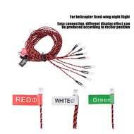RC Airplane Led Lights Flash LED Light Kit 8 LED for RC Helicopter Airplane Aircraft Plane Realistic