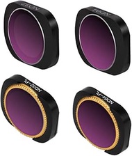 VRfamily Camera Lens Filter Set with ND CPL MCUV Light Adjustment Combination Lens for DJI OSMO Pock