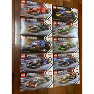Combo of 10 sets of Lego Speed Chapion F1 - Assembling Toy of 10 F1 Speed Champion Vehicles
