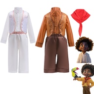 Charm Kids Cosplay Encanto Costume for Boys Antonio Clothing Set