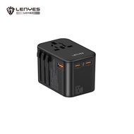 Lch61 LENYES Universal Travel Adapter GaN 65W Fast Charging Multifunctional USB Adapter