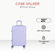 Case Valker Anna PC + ABS Hard Case Suitcase Luggage TSA Lock (20") Beg Bagasi