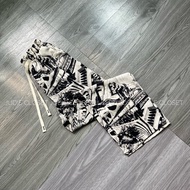 Quần Suông Lụa In Hoạ Tiết Quần Dài Ống Rộng Cạp Chun Chất Lụa Hàn Cao Cấp Mềm Rủ Mát Lạnh JUDIE.Clo