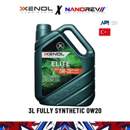 XENOL ELITE FULLY SYNTHETIC ENGINE OIL 0W-20 3 LITRE FREE OIL FILTER