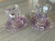 Hello Kitty 銀之鐘 茶杯套裝 (日本限定)