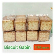 BISCUIT KHONG GUAN CREAM CRACKER 1100 gram - biskuit Gabin tawar