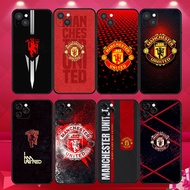 soft black TPU Samsung M15 20 30 35 55 31 51 A40S A41 A42 Manchester Unitedd phone case