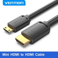 Vention Mini HDMI To HDMI Cable Micro HDMI To HDMI Cable HDMI 1.4V 1080P Gold-Plated HDMI Adapter Ca