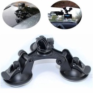 Bracket Holder Clamp Kamera Action Cam Gopro Tempel Kaca Mobil .