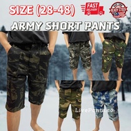 Short Pant Men 3/4 length Casual Short Pants Camo Men's Pants/3/4 celoreng Tribe/cotton Camo