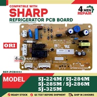 SJ-224M / SJ-284M / SJ-285M / SJ-286M / SJ-325M / SJ-286M-SS COMPATIBLE WITH SHARP REFRIGERATOR PCB 