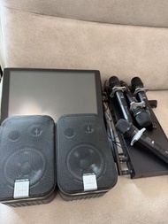 JBL 喇叭 + InAndOn 點歌機 + 4無線咪高峰