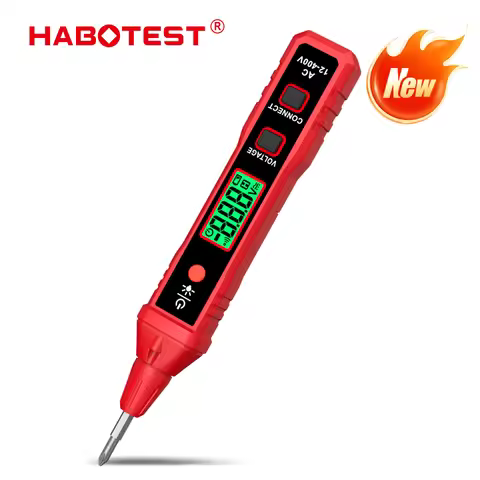 HABOTEST HT91A Non-Contact Voltage Tester High Precision LCD NCV Detector Wire Judgment Breakpoint D