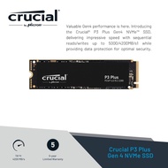 Crucial P3 Plus PCIe® 4.0 3D NAND NVMe M.2 SSD