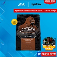 Syntrax Goliath 12 Lb 5.4 Kg | Mass Protein Gainer Weight Gain Lean Bulking Complex Weight Gain
