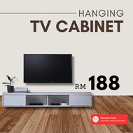 (PERABOT ANN)  TV KABINET 5KAKI / RAK TV / RAK TV GANTUNG /  HANGING TV CABINET / TV RACK / 5FT TV C