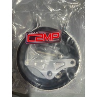 Mtrt Pipe Clamp Exhaust Bracket Aluminum and Exhaust Clamp Clip NMAX Aerox Click