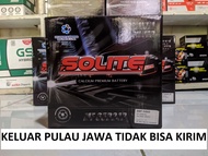 AKI MOBIL AKI KERING MOBIL AKI SOLITE ORIGINAL AKI MOBIL 12 VOLT 50 AMPERE TYPE NS60 AKI MF CALCIUM 